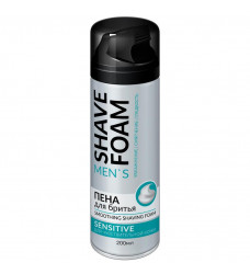 Пена для бритья SHAVE Foam Sensitive для чувствительной кожи 200мл /12/  102073
