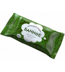 Мыло туалетное Банное 90 г в п/п обертке/90/ Донагропродукт