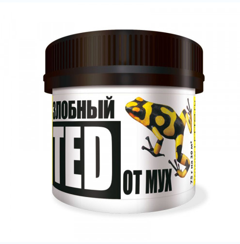 РОСТИ ЗЛОБНЫЙ ТЕД Гранулы от мух  75г БАНКА (расход 75г на 30м-до 6недель) /30/  50994