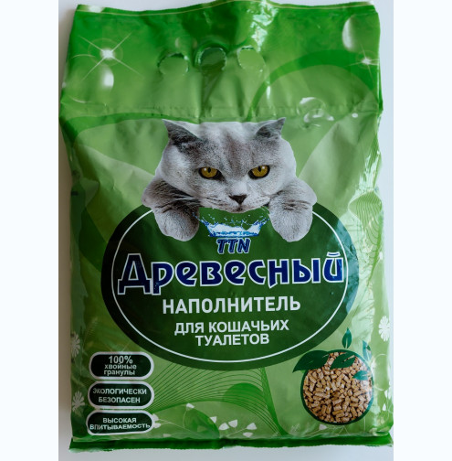 Наполнитель древесный КотЛета 5л /260/