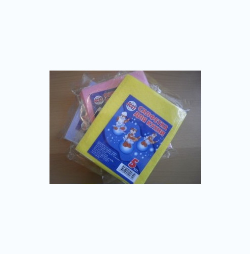 Салфетка универсальная для кухни вискоза 5шт/уп 30*38см 90гр/м   AST /50/