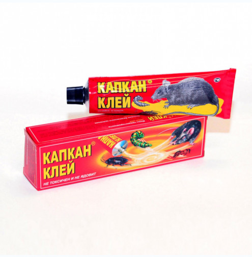 Клей от грызунов КАПКАН 135гр /50/