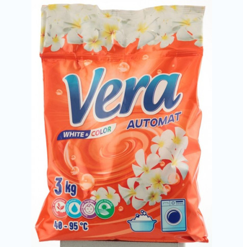 Стиральный порошок универсальный 3кг "Вера-автомат"  /4/ 699