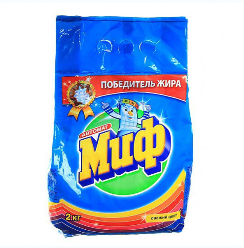 Стиральный порошок Миф-автомат 2кг COLOR   /8/