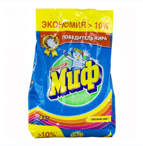 Стиральный порошок  Миф-автомат 4 кг  Color /4/