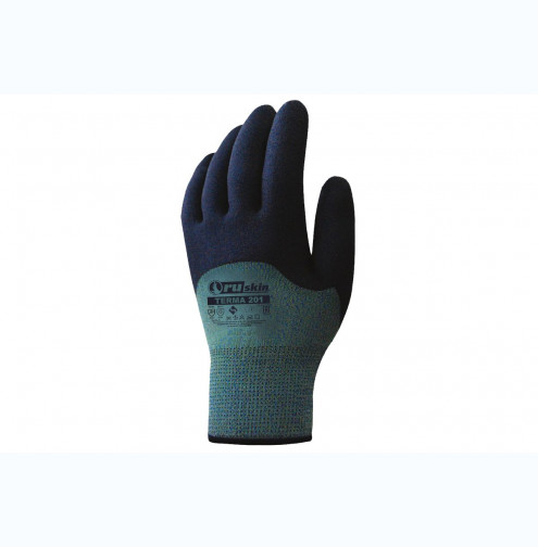 Зимние перчатки повышенного комфорта Ruskin Terma 201 размер 11/XXL /12/72 с латексным покрытием ладони