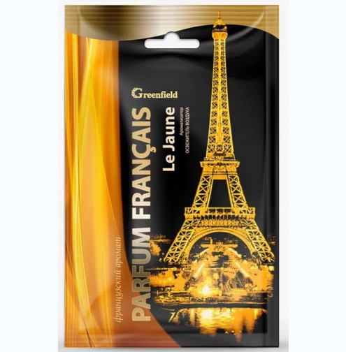 **Ароматизатор для белья GREENFILD Parfum Francais Le Jaune /40/ БХ-29